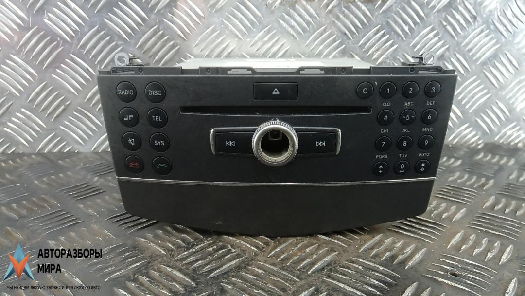 магнитола Mercedes-Benz C-Класс W204/S204 2009, 2.2 л., D C220 CDI, дизель, АКПП, седан, A2049061500 - фото №1