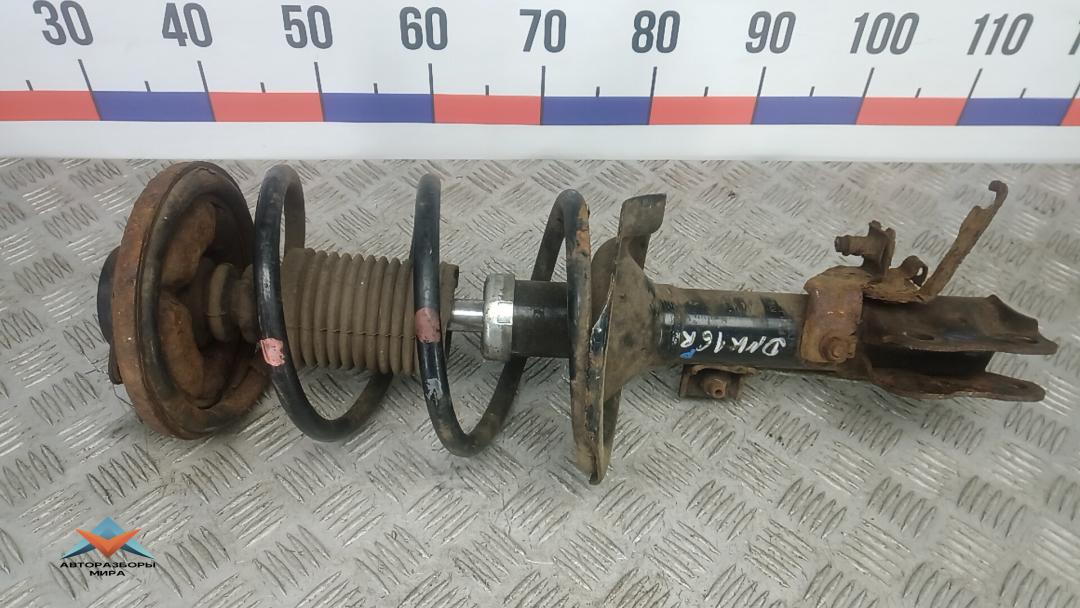 Стойка Mitsubishi Lancer 10 поколение 2008, 2.0 л., DiD, дизель, МКПП, хетчбэк 5 дв., 4040A160, 4060A066 - фото №1