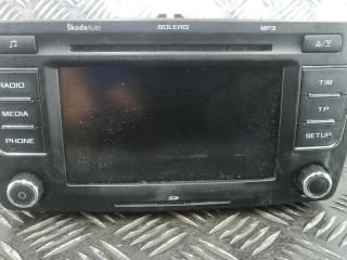 магнитола Skoda Yeti 1 поколение 2012, 1.6 л., дизель, МКПП, внедорожник 5 дв., 1Z0035156M