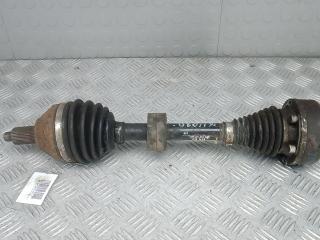 полуось передняя левая (приводной вал, ШРУС) Skoda Fabia 2 поколение (5J) [рестайлинг] 2011, 1.6 л., дизель, МКПП, хетчбэк 5 дв., 6Q0407271DP, 6Q0407451QX