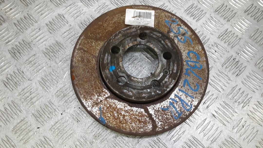 диск тормозной передний SEAT Ibiza 4 поколение 2009, 1.4 л., дизель, МКПП, хетчбэк 5 дв., 6R0615301C - фото №1