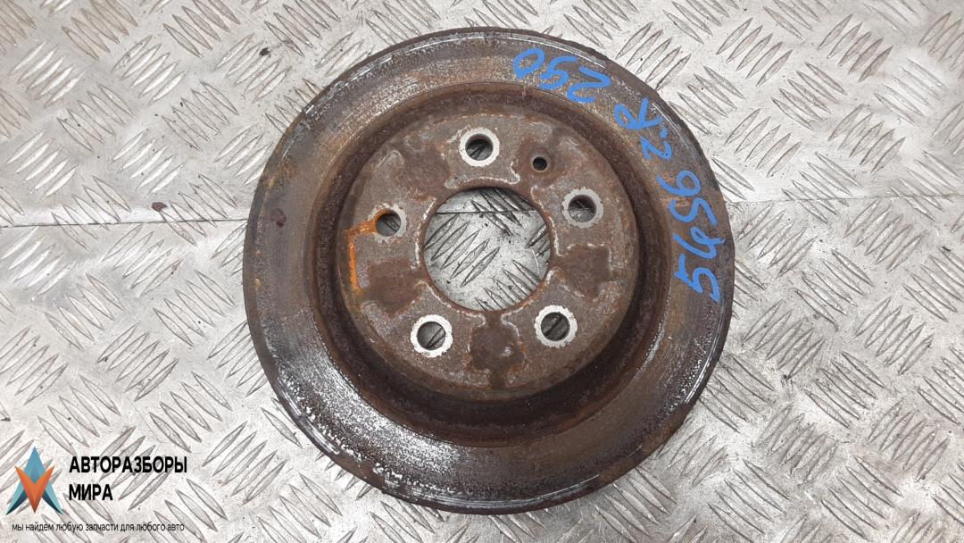 диск тормозной задний Opel Zafira 3 поколение (C) 2013, 1.4 л., бензин, МКПП, минивэн, 13502137, 569075 - фото №1