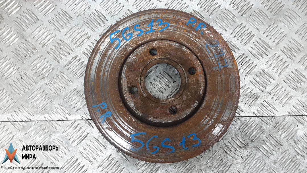 диск тормозной передний Ford EcoSport 2 поколение 2014, 1.5 л., дизель, МКПП, хетчбэк 5 дв. - фото №1