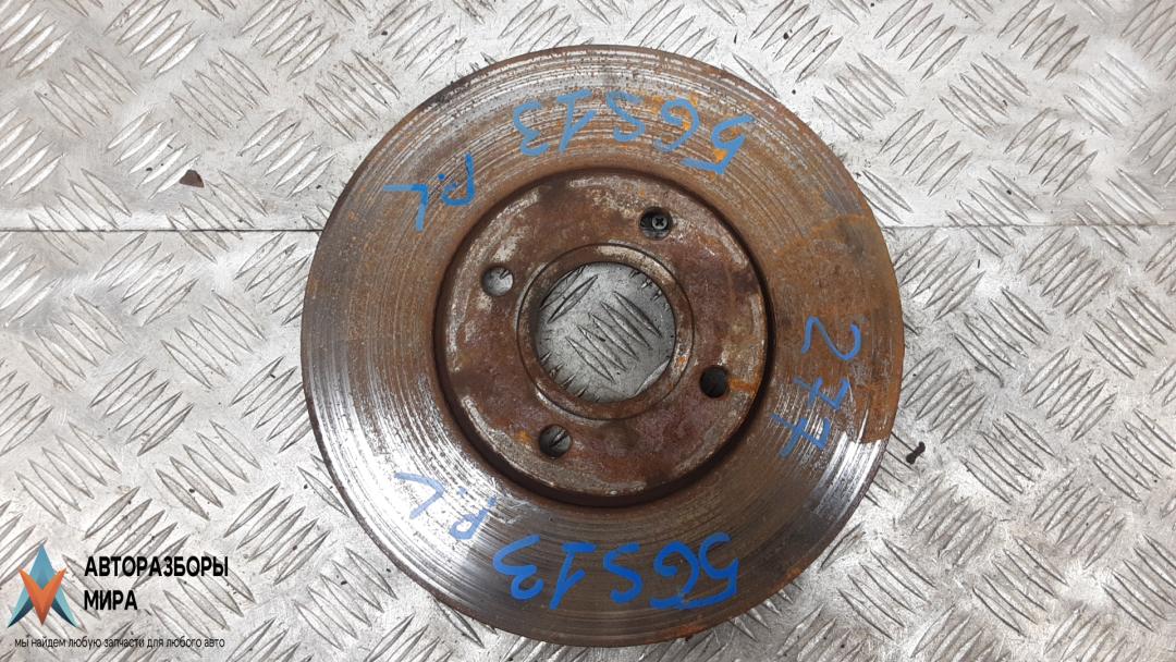 диск тормозной передний Ford EcoSport 2 поколение 2014, 1.5 л., дизель, МКПП, хетчбэк 5 дв. - фото №1