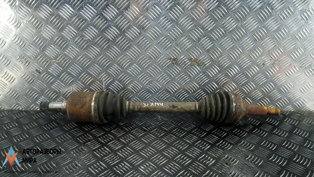 полуось передняя левая (приводной вал, ШРУС) Ford Transit Custom 1 поколение 2015, 2.2 л., дизель, МКПП, микроавтобус - фото №1