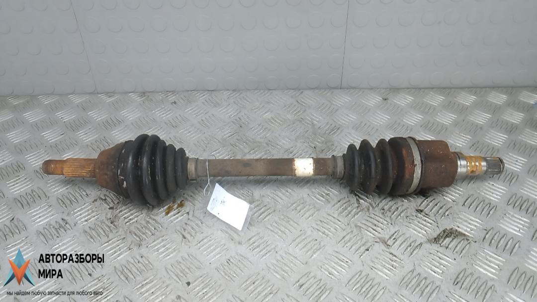 полуось передняя левая (приводной вал, ШРУС) Ford Fiesta 5 поколение 2003, 1.3 л., бензин, МКПП, хетчбэк 5 дв. - фото №1