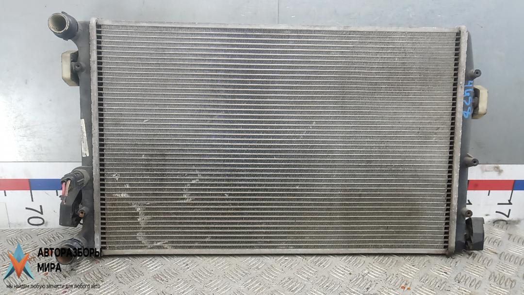 радиатор охлаждения Skoda Fabia 2 поколение (5J) 2008, 1.4 л., дизель, МКПП, хетчбэк 5 дв., 6Q0121253R - фото №1