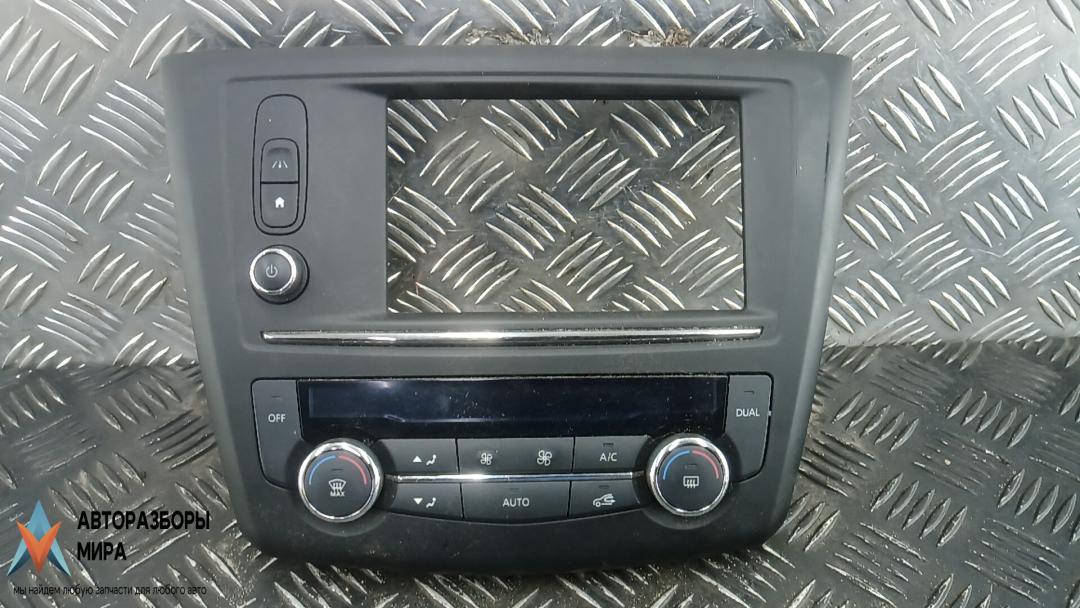 блок управления печки / климат-контроля Renault Kadjar 1 поколение 2016, 1.5 л., дизель, МКПП, хетчбэк 5 дв. - фото №1