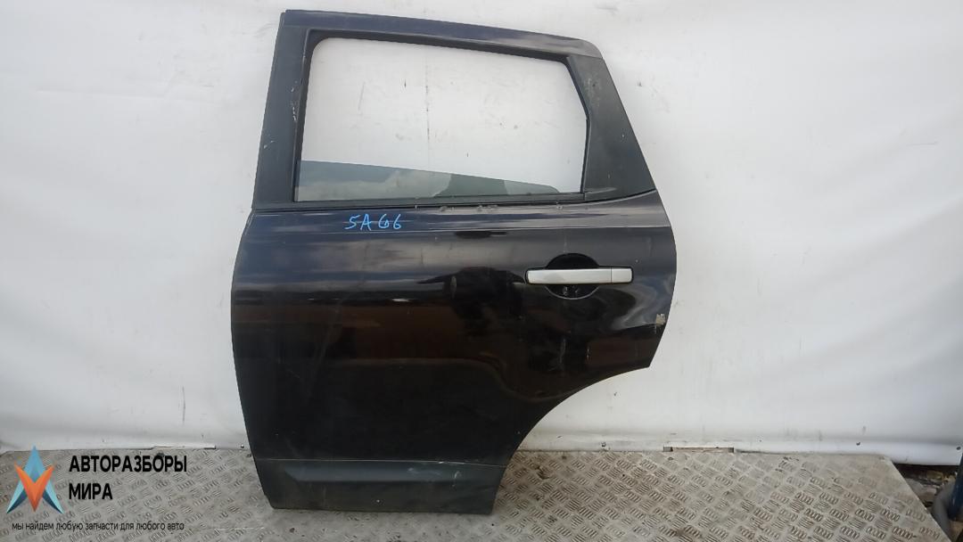 дверь задняя левая Nissan Qashqai 1 поколение 2009, 1.5 л., дизель, МКПП, внедорожник 5 дв., H2101JD0M0 - фото №1
