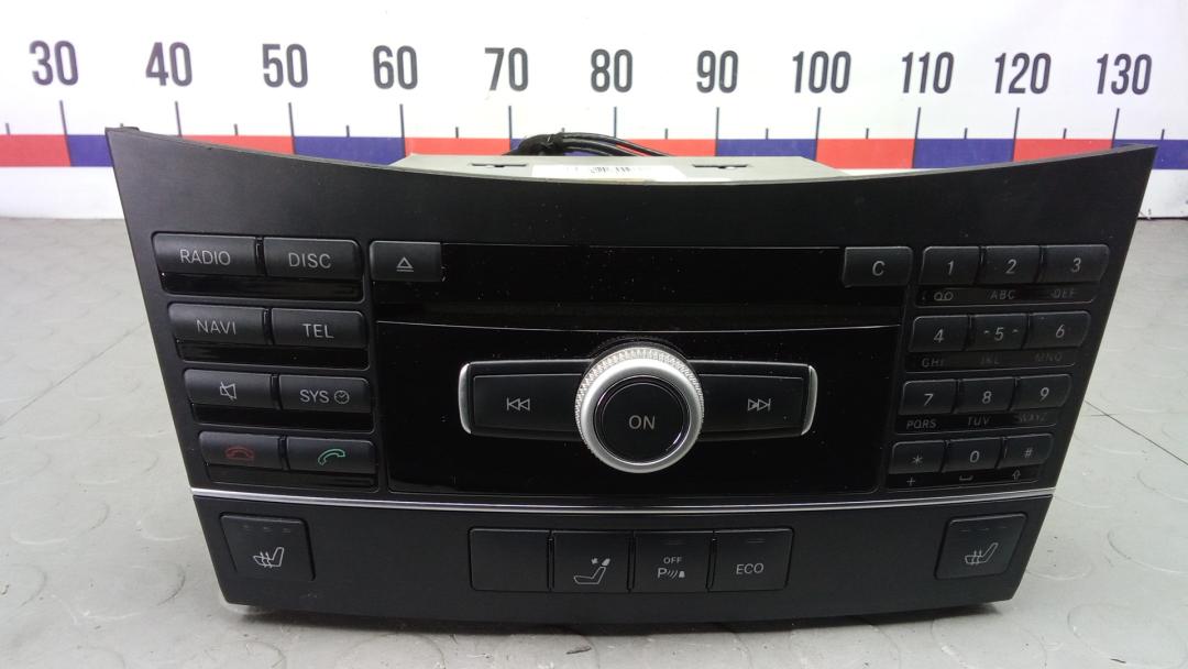магнитола Mercedes-Benz E-Класс W212/S212/C207/A207 2012, 2.2 л., D E220 CDI, дизель, АКПП, универсал, A2129018702, A2129005212, A2129024905 - фото №1
