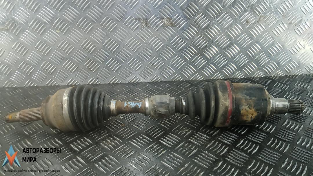 полуось передняя левая (приводной вал, ШРУС) Peugeot 4007 1 поколение 2009, 2.2 л., дизель, МКПП, внедорожник 5 дв. - фото №1