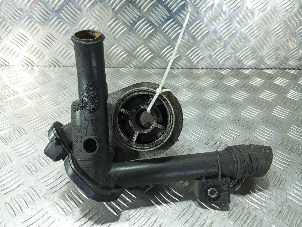 теплообменник масляного фильтра Renault Megane 2 поколение 2005, Дизель 1.5, цвет, 8200267937E - фото №1