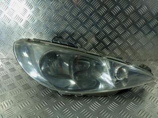 фара правая Peugeot 206 1 поколение [рестайлинг] 2005, цвет, 9628666780