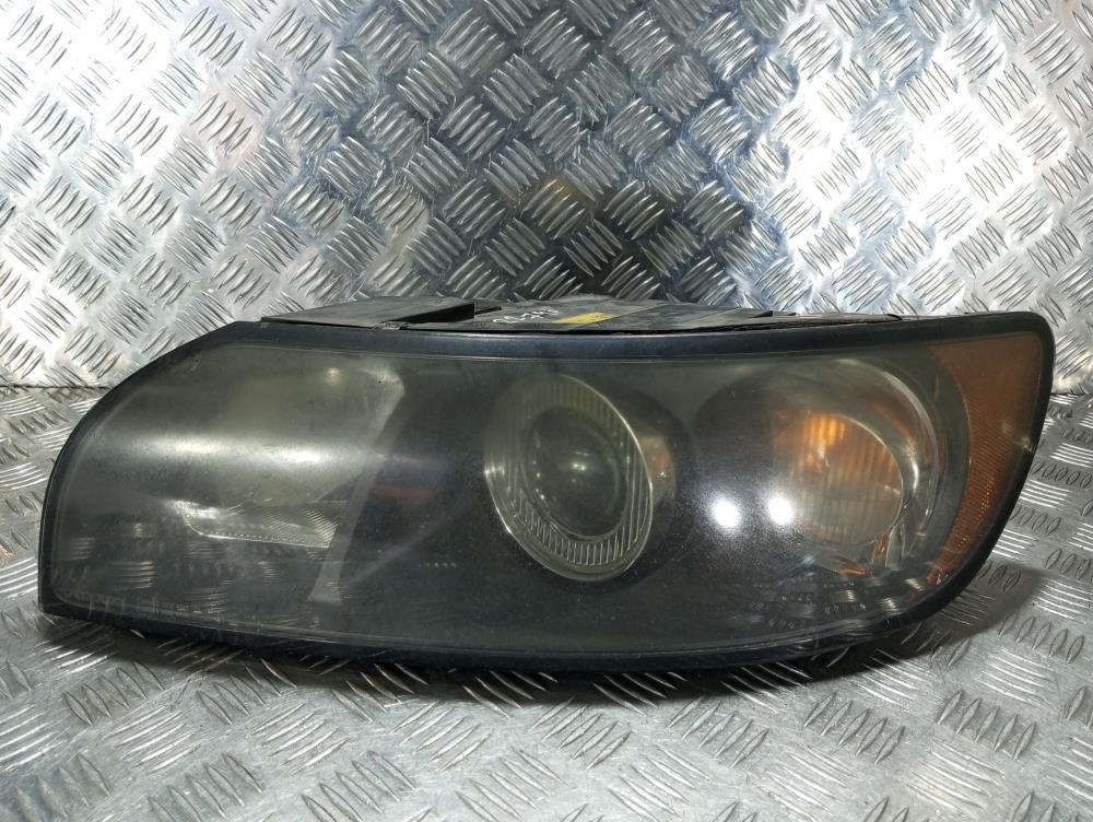фара левая Volvo S40 2 поколение 2005, цвет, 30698873 - фото №1
