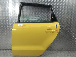 дверь задняя левая Volkswagen Polo 5 поколение 2013, цвет