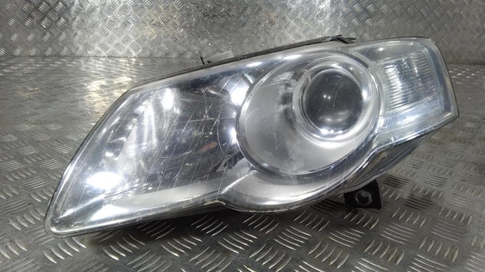 фара левая Volkswagen Passat B6 2007, цвет, 3C0941005M - фото №1
