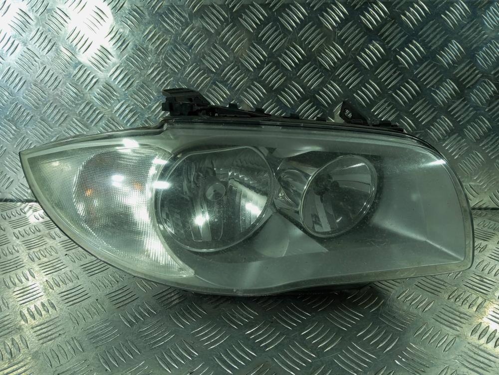 фара правая BMW 1 серия E81/E82/E87/E88 2006, цвет - фото №1