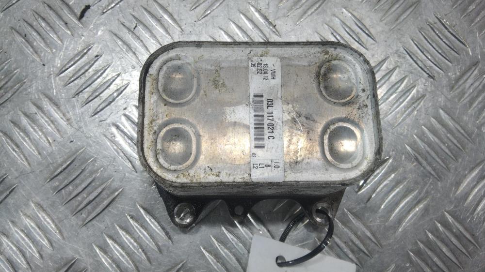 теплообменник масляного фильтра Skoda Superb 2 поколение 2011, цвет, 03L117021C - фото №1