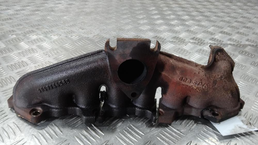 коллектор выпускной Peugeot 407 1 поколение 2006, цвет, 9647144580 - фото №1