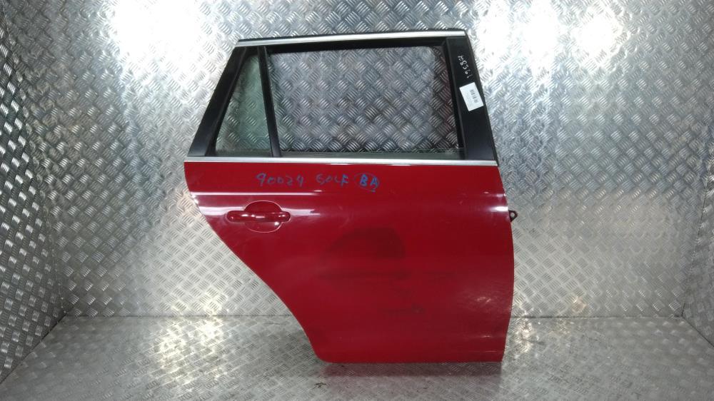 дверь задняя правая Volkswagen Golf 6 поколение 2009, цвет, универсал - фото №1