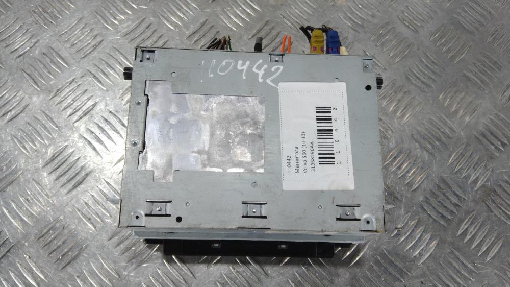 магнитола Volvo S60 2 поколение 2012, цвет, 31358296AA - фото №1
