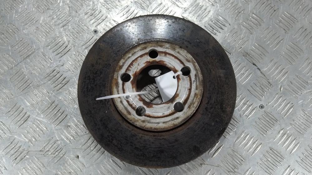 диск тормозной передний Volkswagen Polo 5 поколение 2010, цвет - фото №1