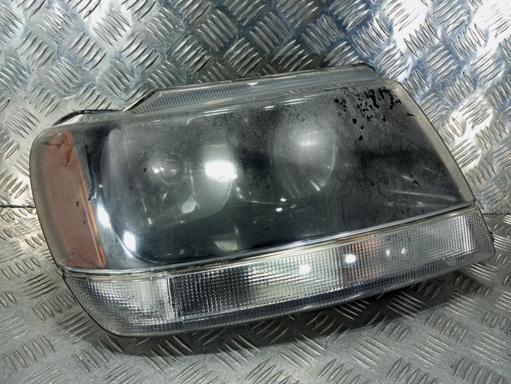 фара правая Jeep Cherokee XJ 1999, цвет - фото №1