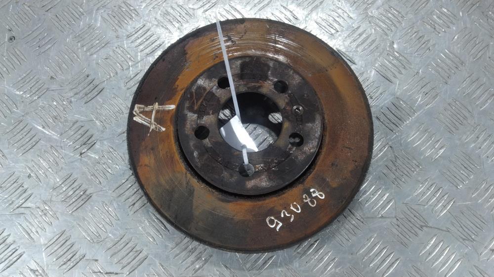 диск тормозной передний Volkswagen Polo 4 поколение 2004, цвет - фото №1