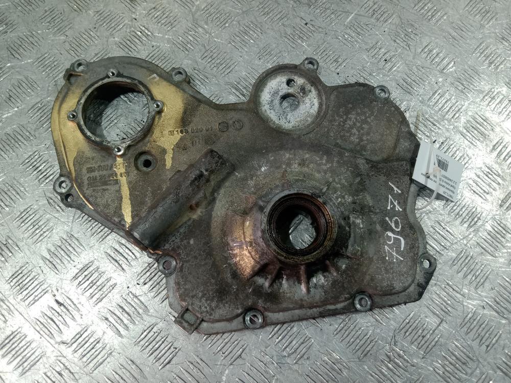 крышка двигателя передняя Opel Astra G 2003, Бензин 2.2, цвет, 24450057 - фото №1