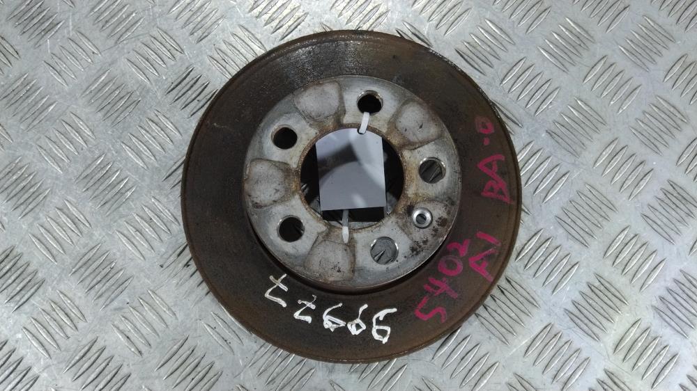 диск тормозной задний Audi A1 8X 2012, цвет - фото №1