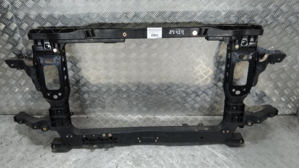 Передняя панель крепления облицовки (телевизор) Hyundai Santa Fe 4 поколение (TM) 2018, цвет, 64101-S1000 - фото №1