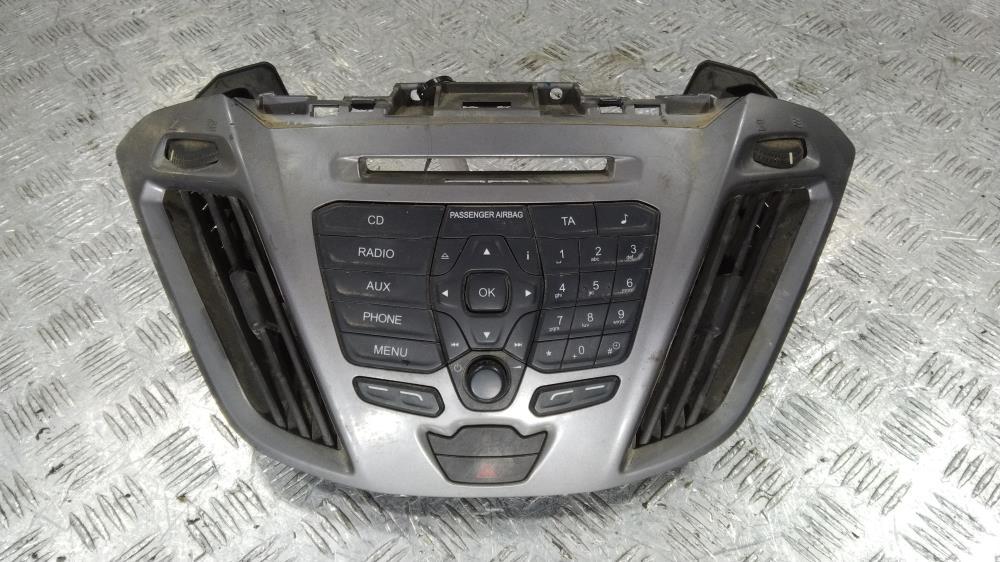 магнитола Ford Transit Custom 2015, цвет, BK2T-18K811-BC