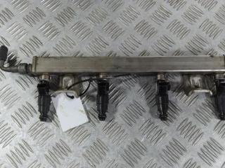 топливная рампа Ford Focus 2 поколение 2006, цвет, 4M5G9D280DA