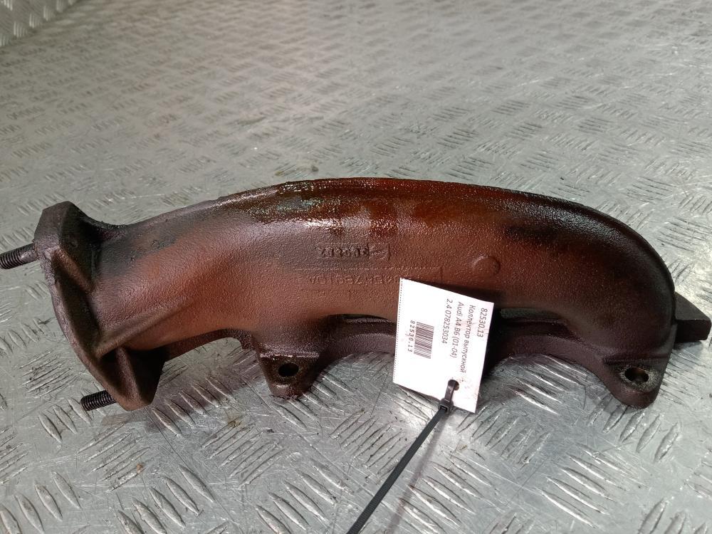 коллектор выпускной Audi A4 B6 2003, Бензин 2.4, цвет, 078253034 - фото №1