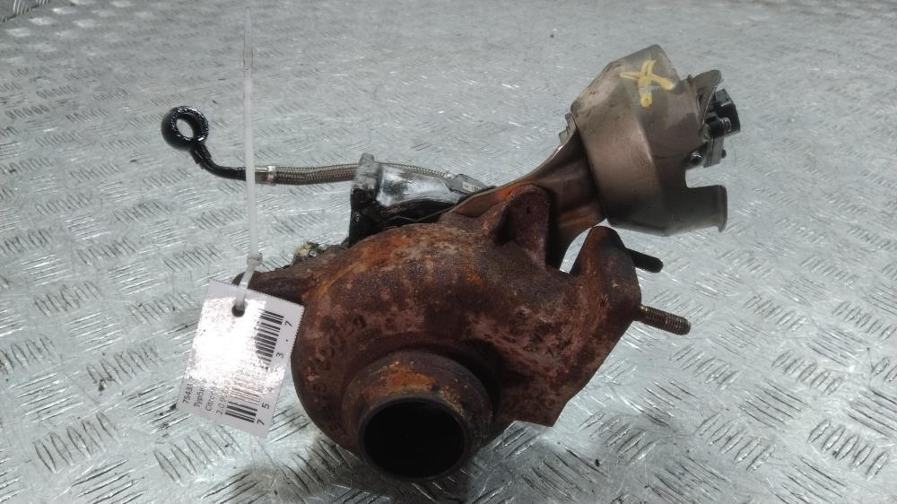 турбина Citroen C4 1 поколение 2005, цвет, 9682778680 - фото №1