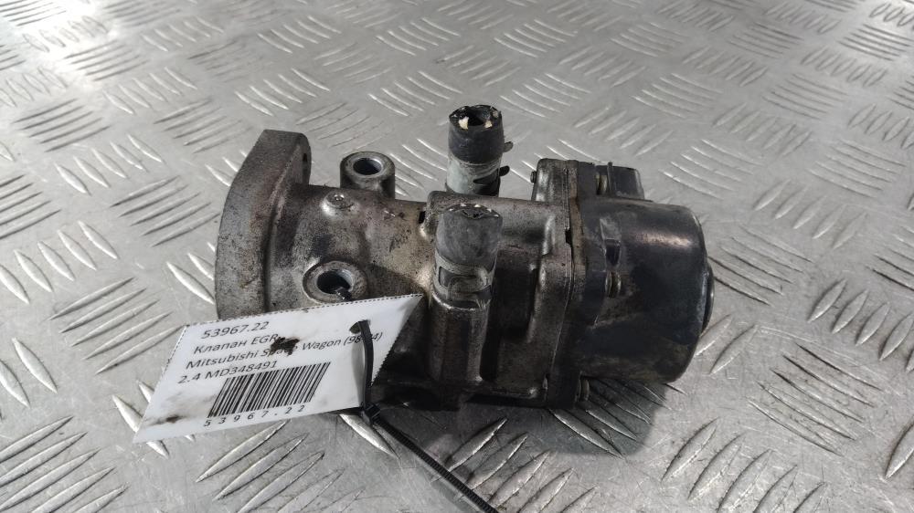 клапан EGR Mitsubishi Space Wagon 3 поколение (Typ N50) 2001, цвет, MD348491 - фото №1