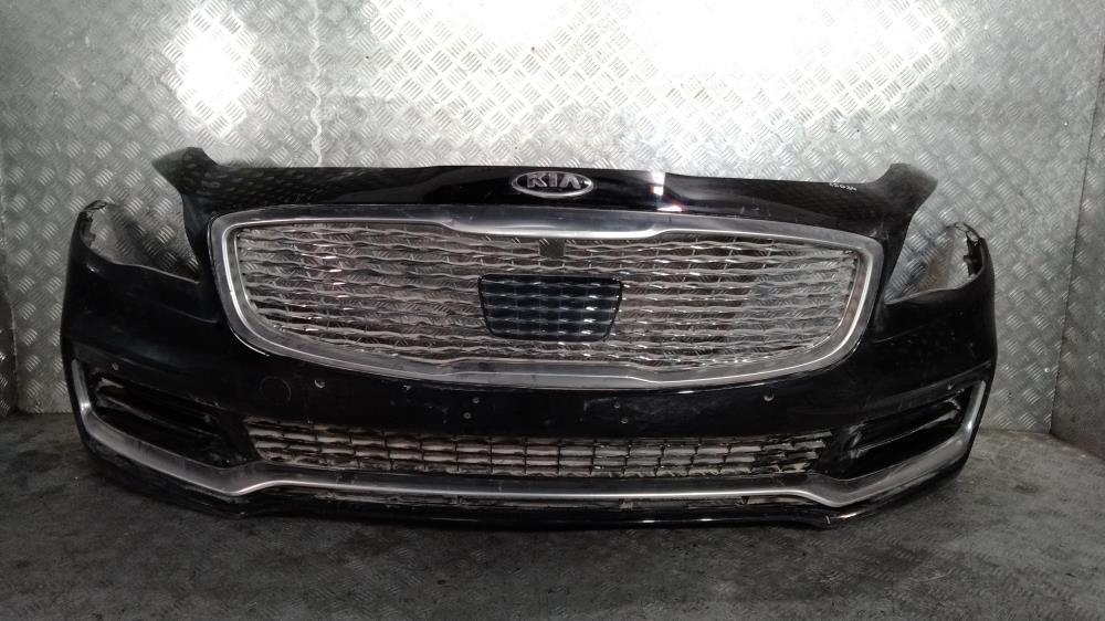 бампер передний Kia Quoris 2019, цвет, седан - фото №1