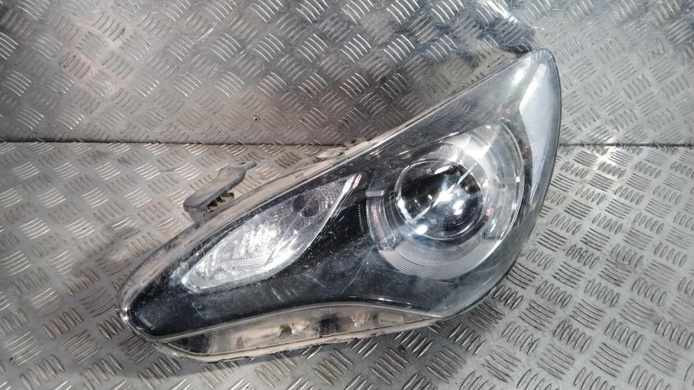 фара левая Kia Stinger 1 поколение 2018, цвет, 92102-J50 - фото №1