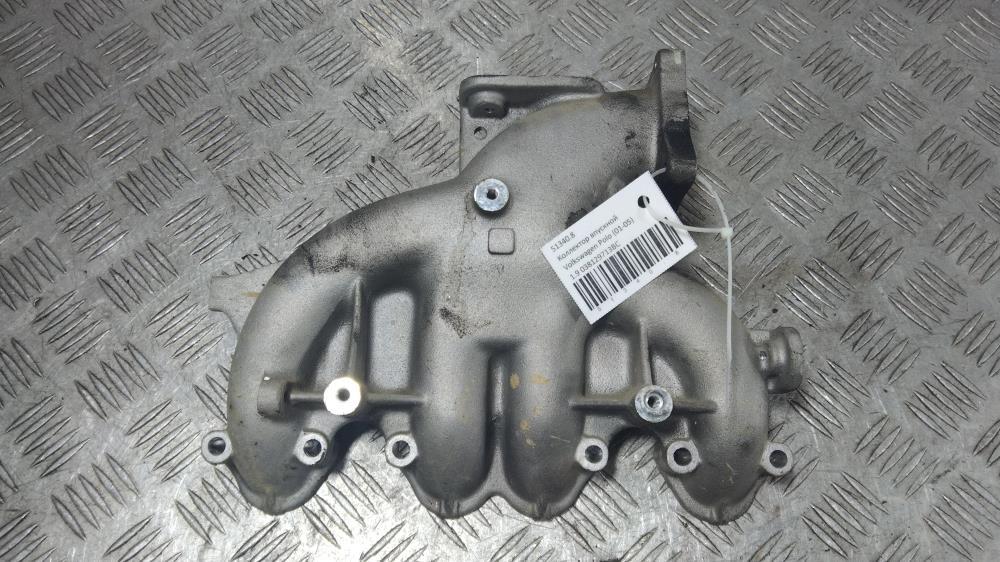 коллектор впускной Volkswagen Polo 4 поколение 2003, цвет, 038129713BC - фото №1
