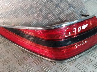 фонарь задний левый Genesis G90 1 поколение [рестайлинг] 2020, цвет, 92401-D25
