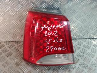 фонарь задний левый Kia Sorento 2 поколение [рестайлинг] 2012, цвет, 92401-2P02