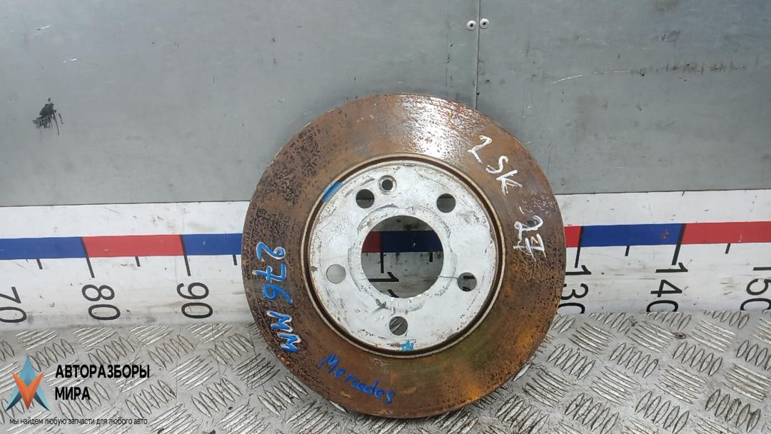 диск тормозной передний Mercedes-Benz A-Класс W169 2006, 1.7 л., A170, бензин, АКПП, хетчбэк 5 дв. - фото №1