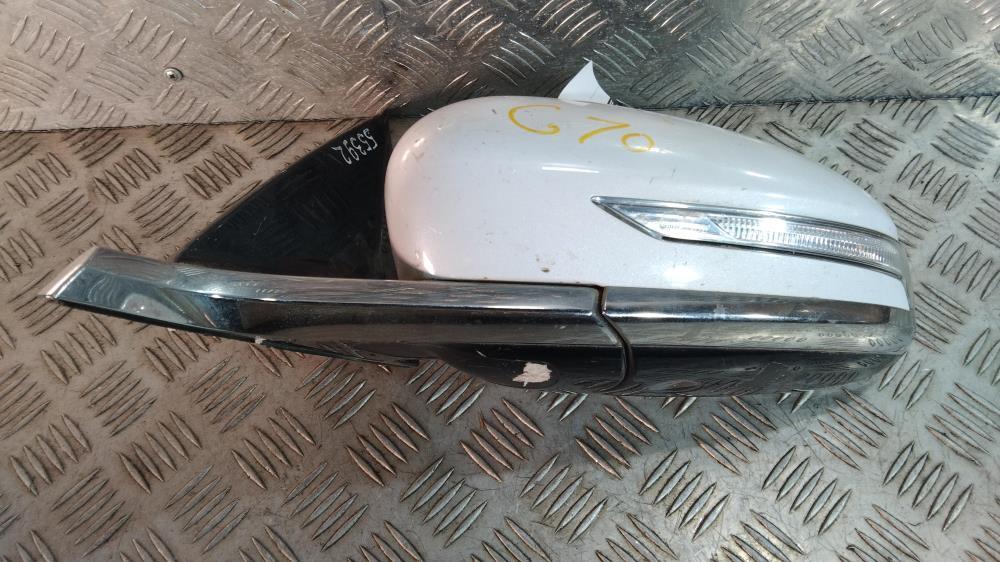 зеркало левое Genesis G70 1 поколение 2017, цвет - фото №1