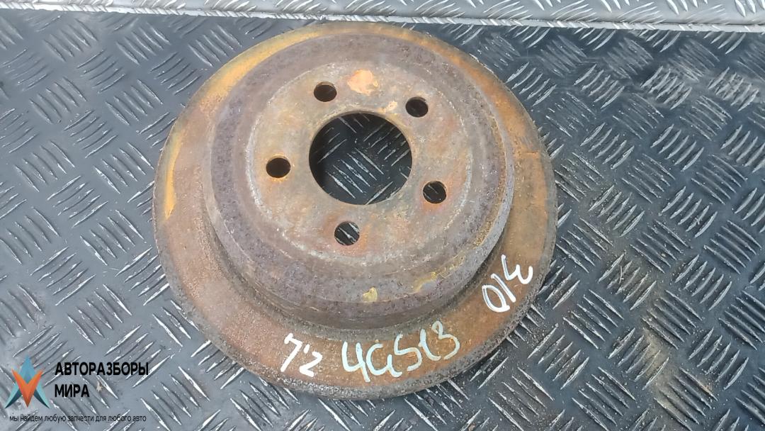 диск тормозной задний Dodge Nitro 1 поколение 2007, 2.8 л., дизель, МКПП, внедорожник 5 дв. - фото №1