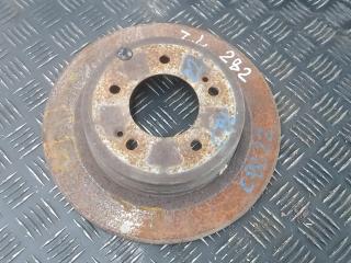 диск тормозной задний Hyundai Sonata NF 2006, 2.0 л., дизель, МКПП, седан, 584113K100