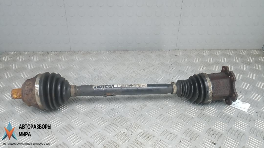 полуось передняя правая (приводной вал, ШРУС) Volkswagen Phaeton 1 поколение 2007, 3.0 л., дизель, АКПП, седан, 3D0407272E - фото №1