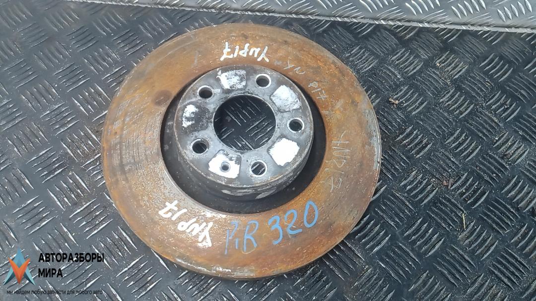 диск тормозной передний Audi A6 Allroad Quattro C6 2007, 3.0 л., дизель, АКПП, универсал, 4F0615301E - фото №1