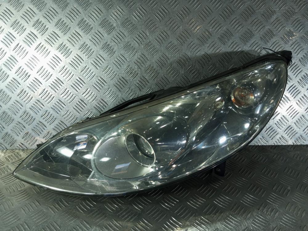 фара левая Peugeot 407 1 поколение 2007, цвет, 9660236680 - фото №1