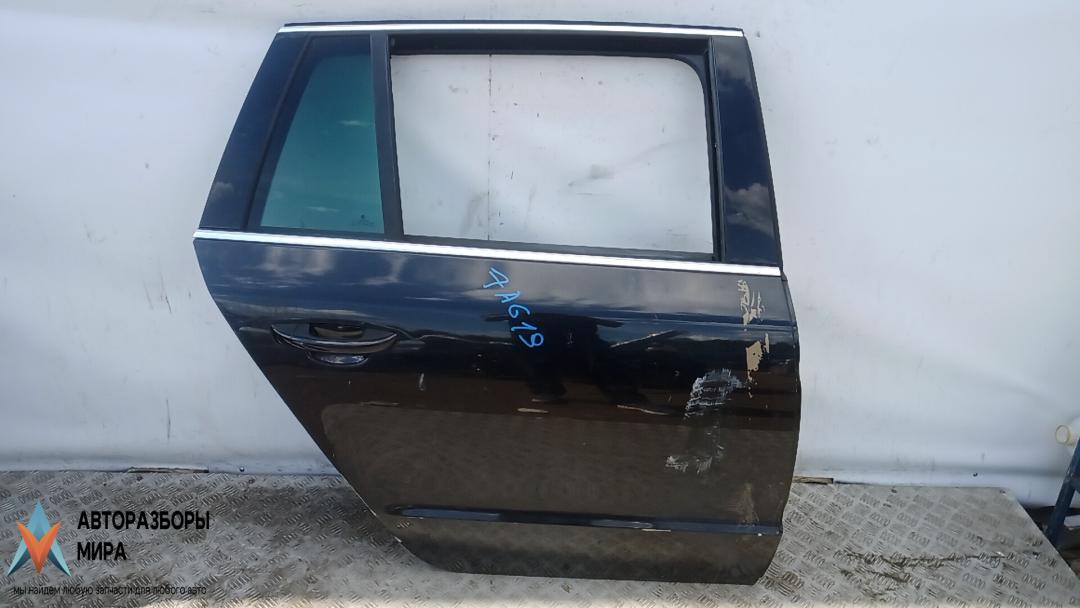 дверь задняя правая Skoda Superb 2 поколение 2010, 2.0 л., дизель, АКПП, универсал, 3T9833056 - фото №1