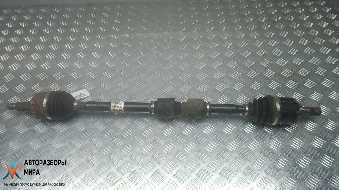 полуось передняя правая (приводной вал, ШРУС) Kia Sportage 3 поколение 2011, 1.7 л., дизель, МКПП, внедорожник 5 дв., 495012Y900 - фото №1